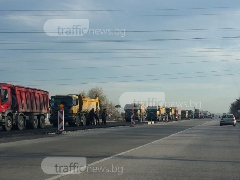 Рестарт на ремонта на пътя Пловдив – Асеновград, коли тръгват в новото платно
