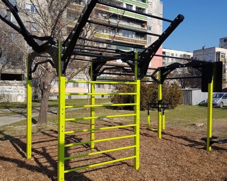 Пловдивчани се радват на два нови фитнеса на открито