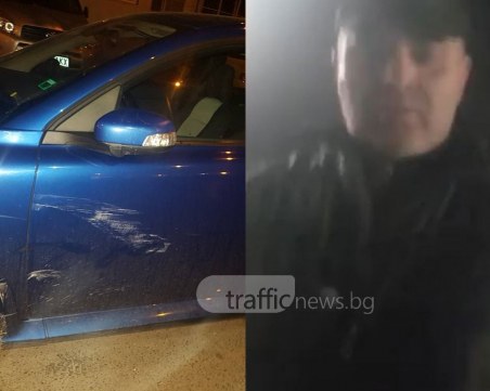 Нова агресия на пътя! Таксиметров шофьор скочи да бие жена ВИДЕО