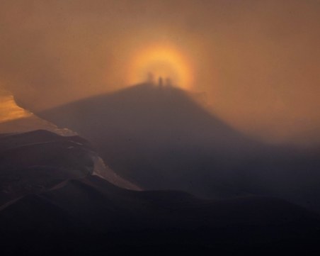 Брокенският призрак се появи в Рила! СНИМКА