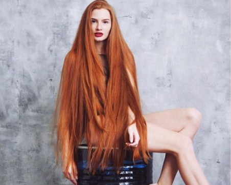 Руската Рапунцел разкри тайната за дълга и блестяща коса