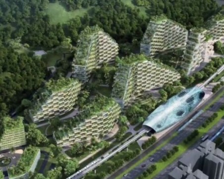 Започват да строят град-гора - за първи път в света ВИДЕО