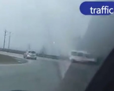 Камикадзе! Жена всяка сутрин нахлува в насрещното на Околовръстното на Пловдив ВИДЕО