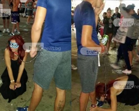 Скандалната Ангела, водена на каишка, сменя мъжа