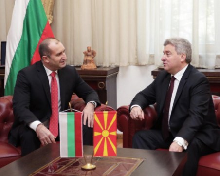 Румен Радев на среща с бизнеса в Македония, иска обща стратегия за развитие