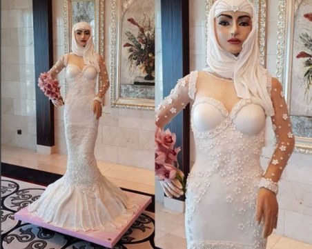 Сватбена торта за 1 млн. долара? Вижте как изглежда