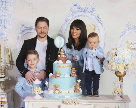 Галена и Галин с приказно парти за 1-вия рожден ден на сина си СНИМКИ