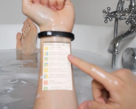 Нови изобретения: Дисплеят вече се залепва върху кожата