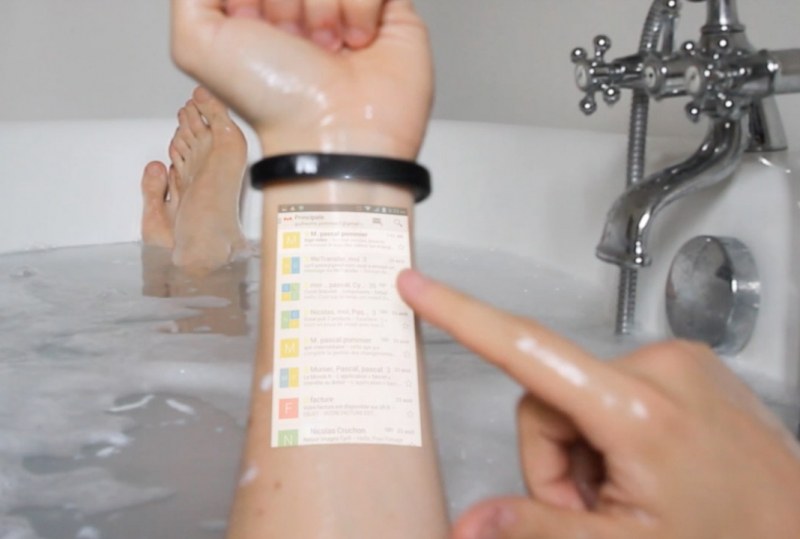 Нови изобретения: Дисплеят вече се залепва върху кожата
