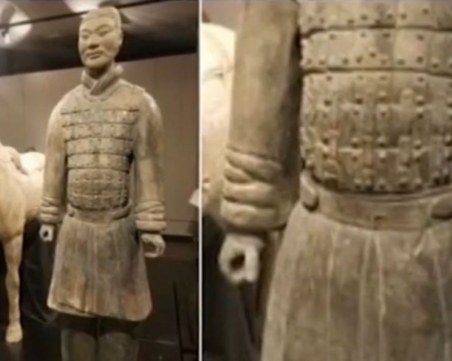 Американец си взе скъп сувенир, отчупи пръст от статуя на 2000 години