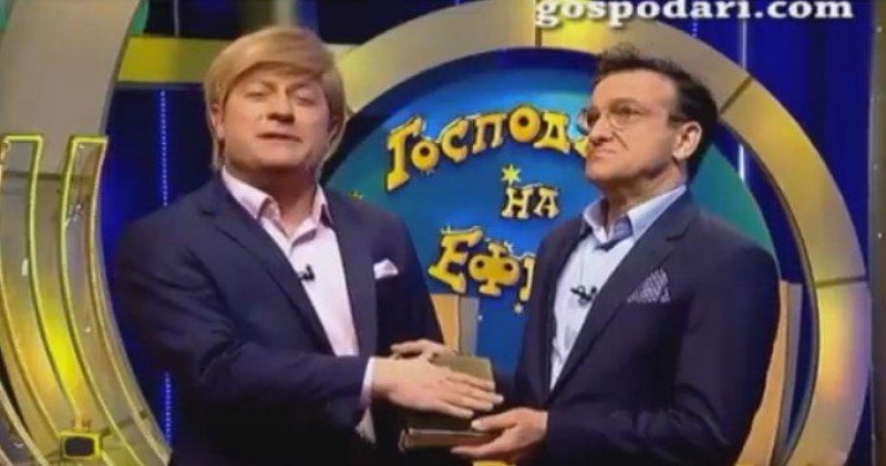 Рачков влезе в американско шоу заради имитация на Тръмп