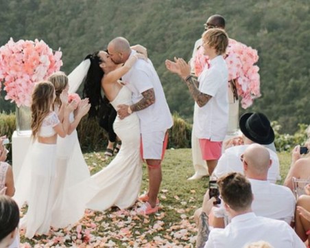 Джъстин Бийбър стана шафер на сватбата на баща си