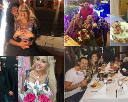 Джулиана Гани блесна на рождения си ден! Затрупаха я с подаръци и цветя СНИМКИ