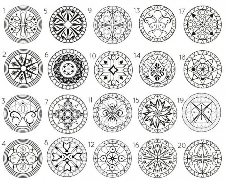 Избери си мандала и виж какво послание ти носи тя