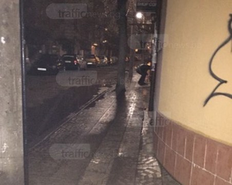 Неадекватен мъж стресна пловдивчани в късните часове в Кючука СНИМКА