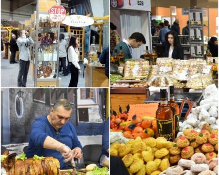 Вино, узряло под звуците на Бетовен, и сирене от магарешко мляко в Панаира СНИМКИ