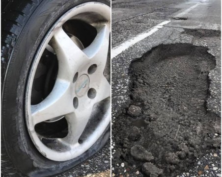 Кратерите на Коматевския възел взеха “жертва“ СНИМКИ