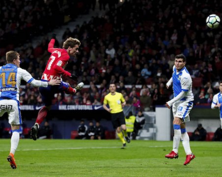 Суперпостижение! Гризман вкара 7 гола за 4 дни