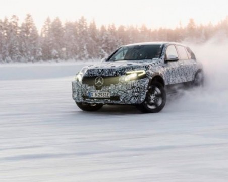 Mercedes показа за първи път напълно електрическия си SUV