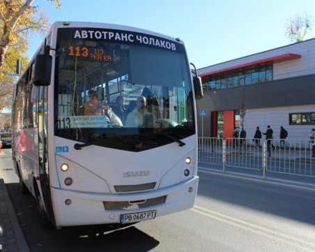 От утре! Градските автобуси тръгват по отворения бул. 