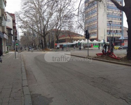 Затвориха за ремонт нова част от булевард 