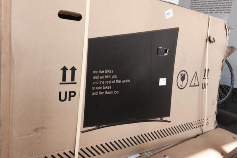 Вместо телевизор за 4500 лева, мъж получи... талашит