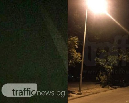 “Романтичната“ тъмница на Околовръстното просветна! Но... само малко