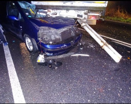 Тежка катастрофа затапи Кресненското дефиле СНИМКИ