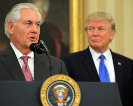 Тръмп уволни държавния секретар на САЩ