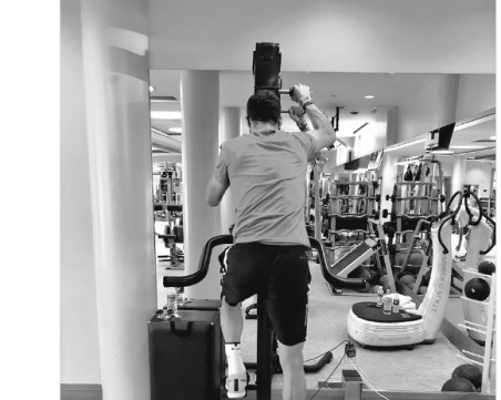 Гришо се надъхва за турнира в Маями, вижте заканата му