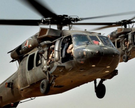 Американски военен хеликоптер се разби в Ирак