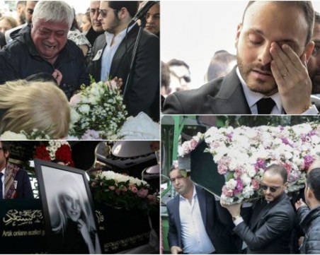 Бащата на Мина Башаран избухна в сълзи на погребението! Ковчегът се превърна в цветна градина СНИМКИ