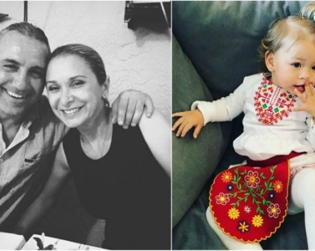 Мика Стоичкова премени дъщеря си в българска носия