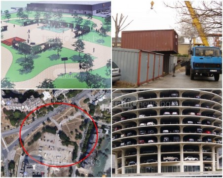 Модернизират Тракия за 1 милион лева - бутат гаражи, правят 7-етажен паркинг и нов парк