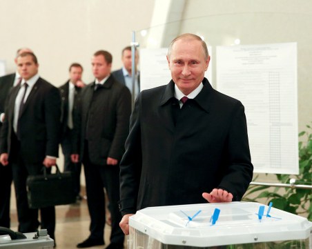 Обявиха окончателните резултати на изборите в Русия