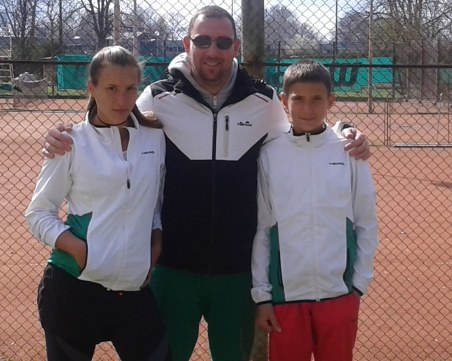 Брат и сестра близнаци са сред надеждите на пловдивския тенис СНИМКИ