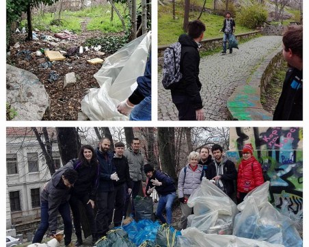 Браво! Млади пловдивчани почистиха Дановия хълм