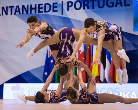 Голям успех за аеробиката - два медала от Световна купа СНИМКИ