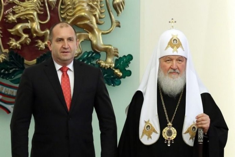 Изтекоха записите от разговора Радев - патриарх Кирил
