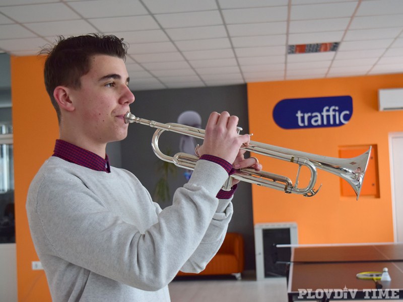 15-годишен пловдивски тромпетист спечели голяма награда СНИМКИ