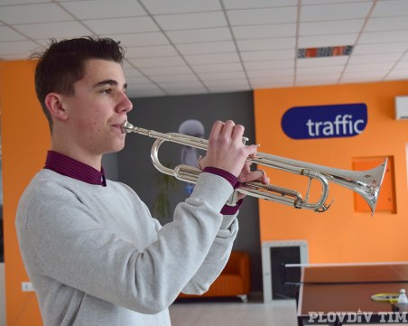 15-годишен пловдивски тромпетист спечели голяма награда СНИМКИ