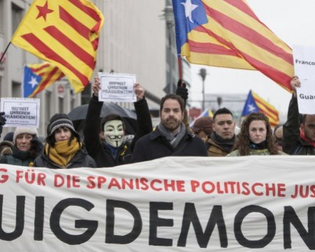 Масов протест в Берлин! Причината - ареста на Пучдемон