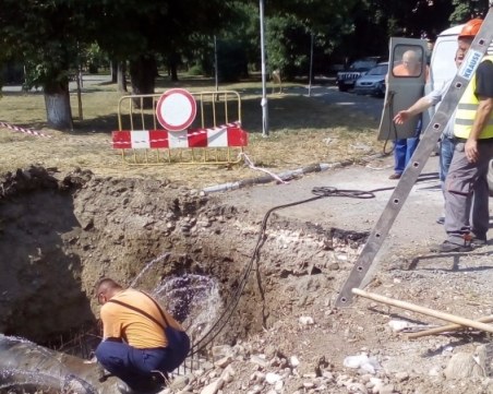Стотици в “Кючук Париж“ остават без вода днес