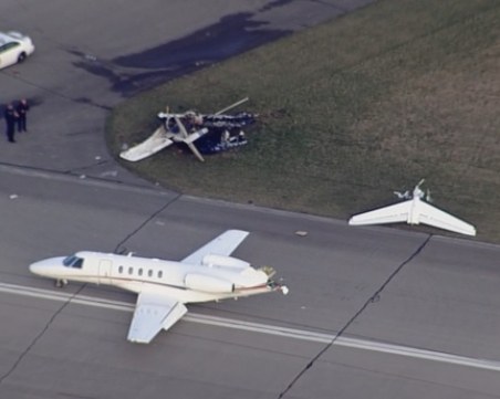 Два самолета се сблъскаха на писта в САЩ, двама души са загинали