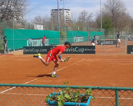 Губим само гейм в три мача за Купа Дейвис
