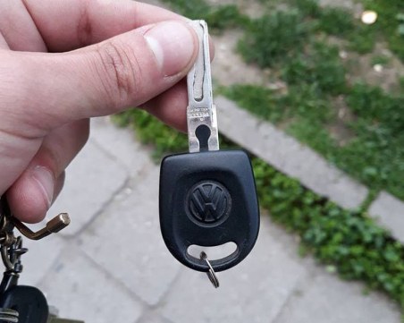 Намериха загубен ключ за автомобил СНИМКА