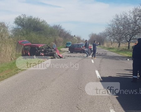 Шофьорът, причинил мелето край Пловдив, вече е в съзнание СНИМКИ и ВИДЕО