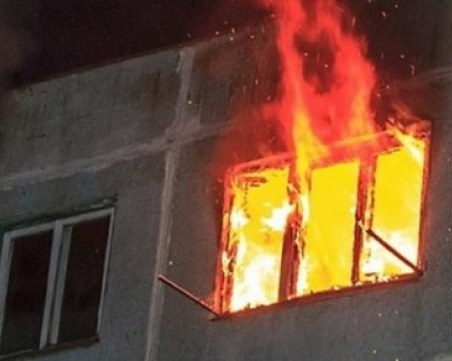 Дядо изгоря при пожар в дома му в столицата