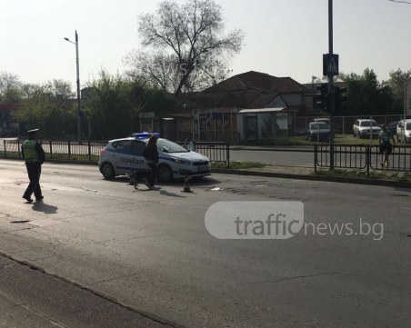 Тежка катастрофа  в Пловдив! Пометоха пешеходка до Денталния факултет ВИДЕО