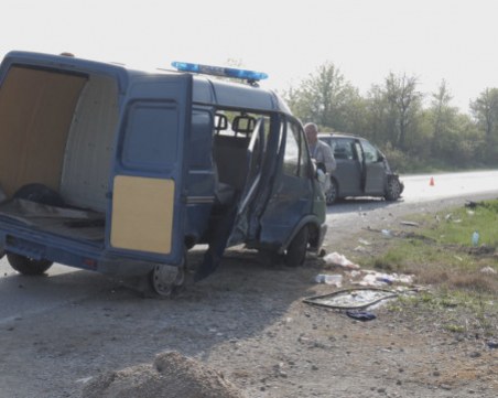 Жандармеристи пострадаха при катастрофа